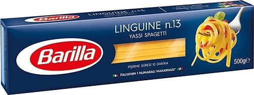 BARILLA MAKARNA YASSI SPAGETTI