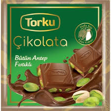 TORKU 65 GR KARE CIKOLATA ANTEP FISTIKLI