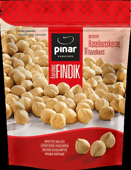 PINAR 400 GR KAVRULMUS FINDIK ICI