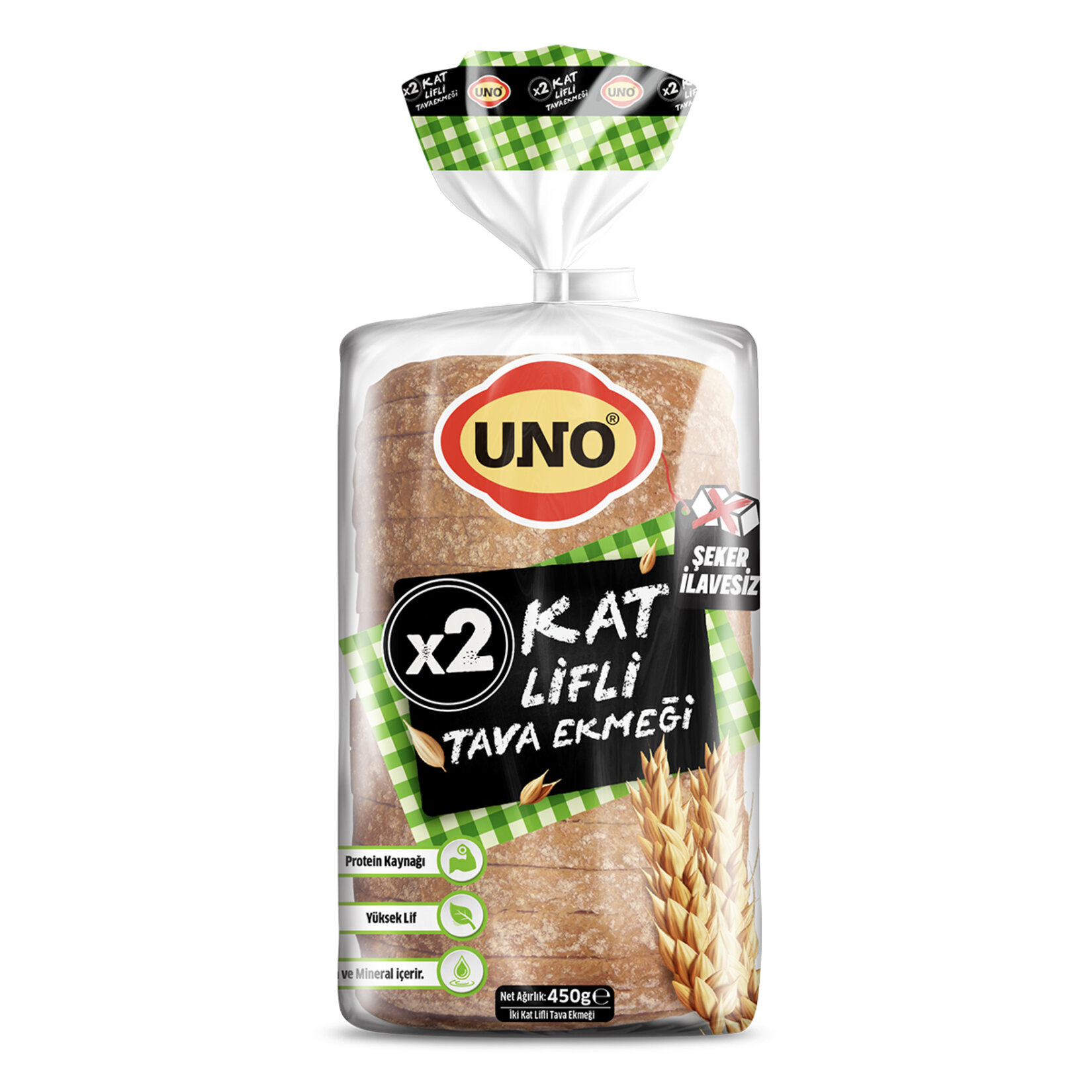 UNO 450 GR IKI KAT LIFLI TAVA EKMEGI