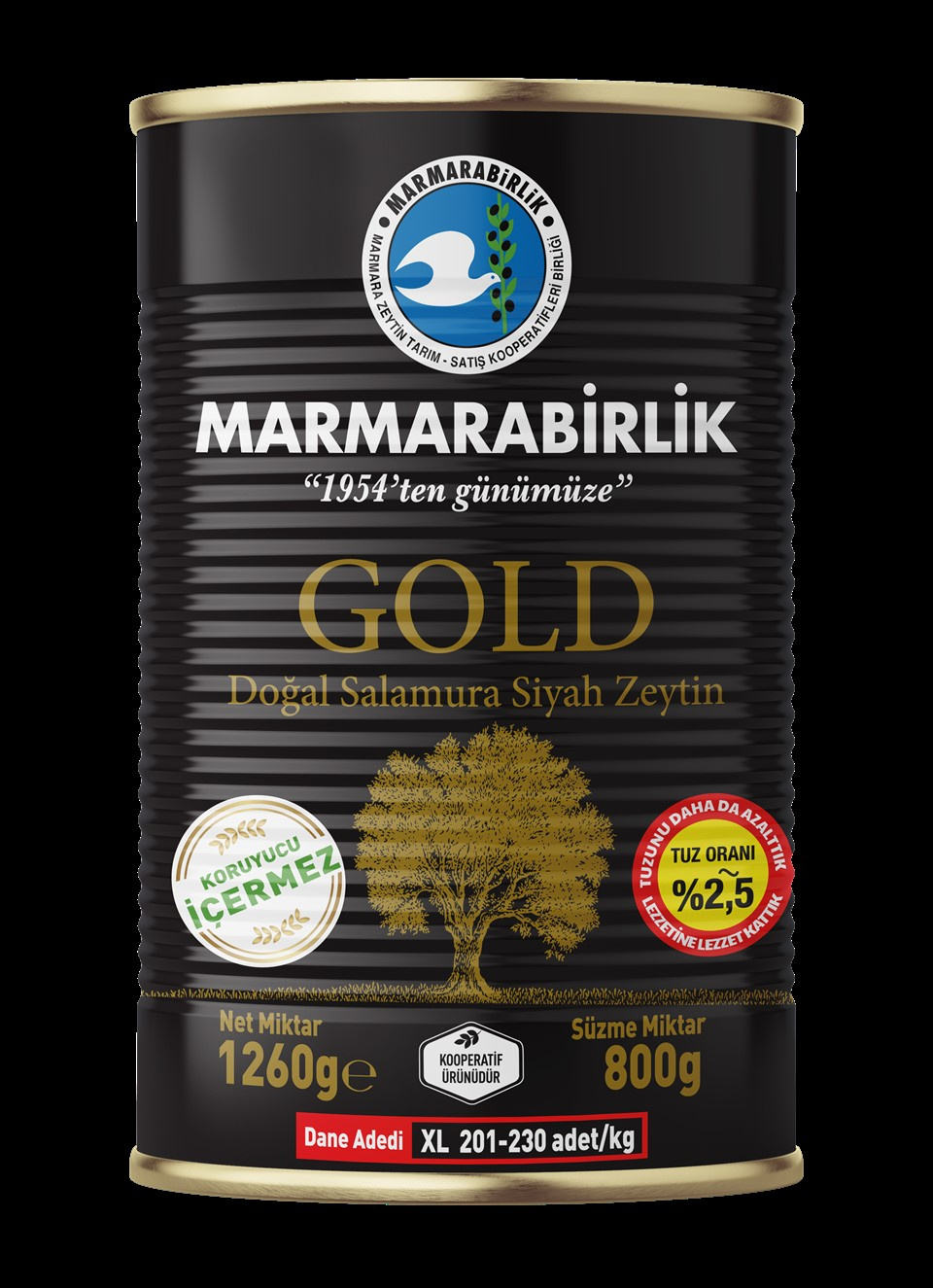 MARMARA 800 GR ZEYTIN XL GOLD TNK
