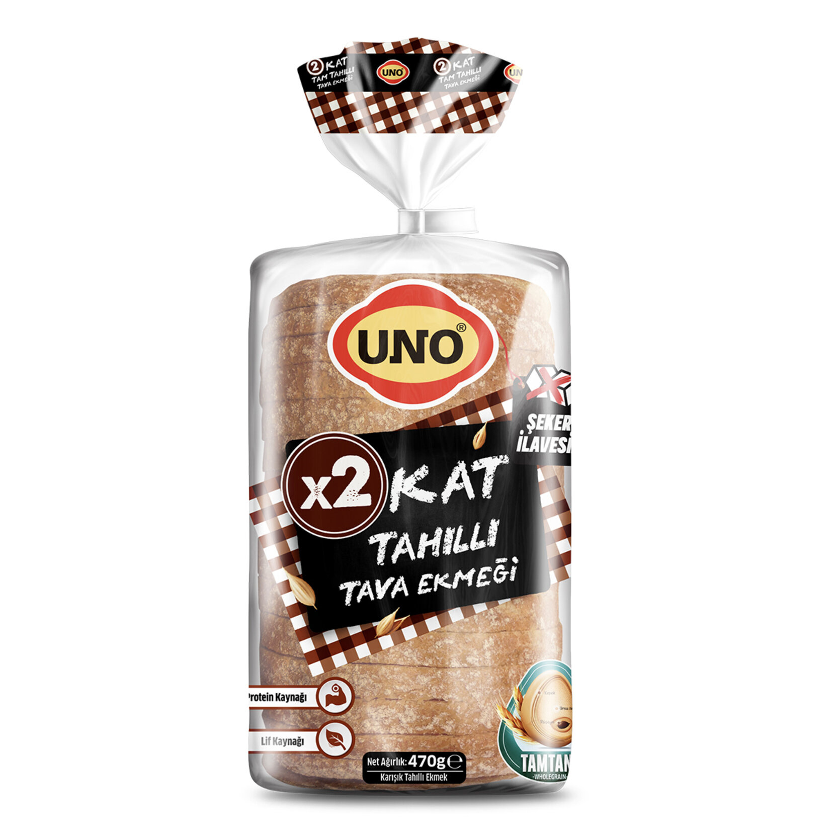 UNO 470 GR IKI KAT TAHILLI TAVA EKMEGI
