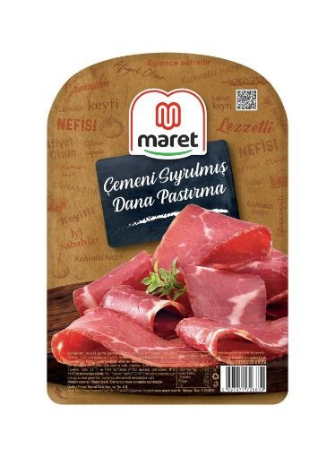 MARET 100 GR PASTIRMA CEMENI SIYRILMIS