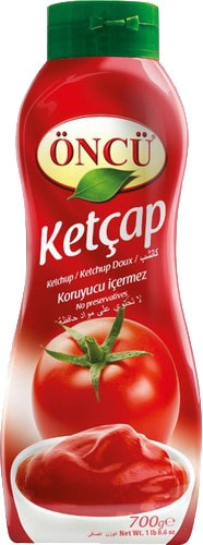 ONCU 700 GR KETCAP ACILI