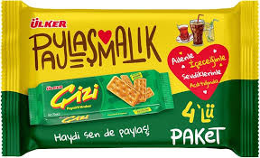 ULKER 4 LU CIZI KRAKER 4*70 GR