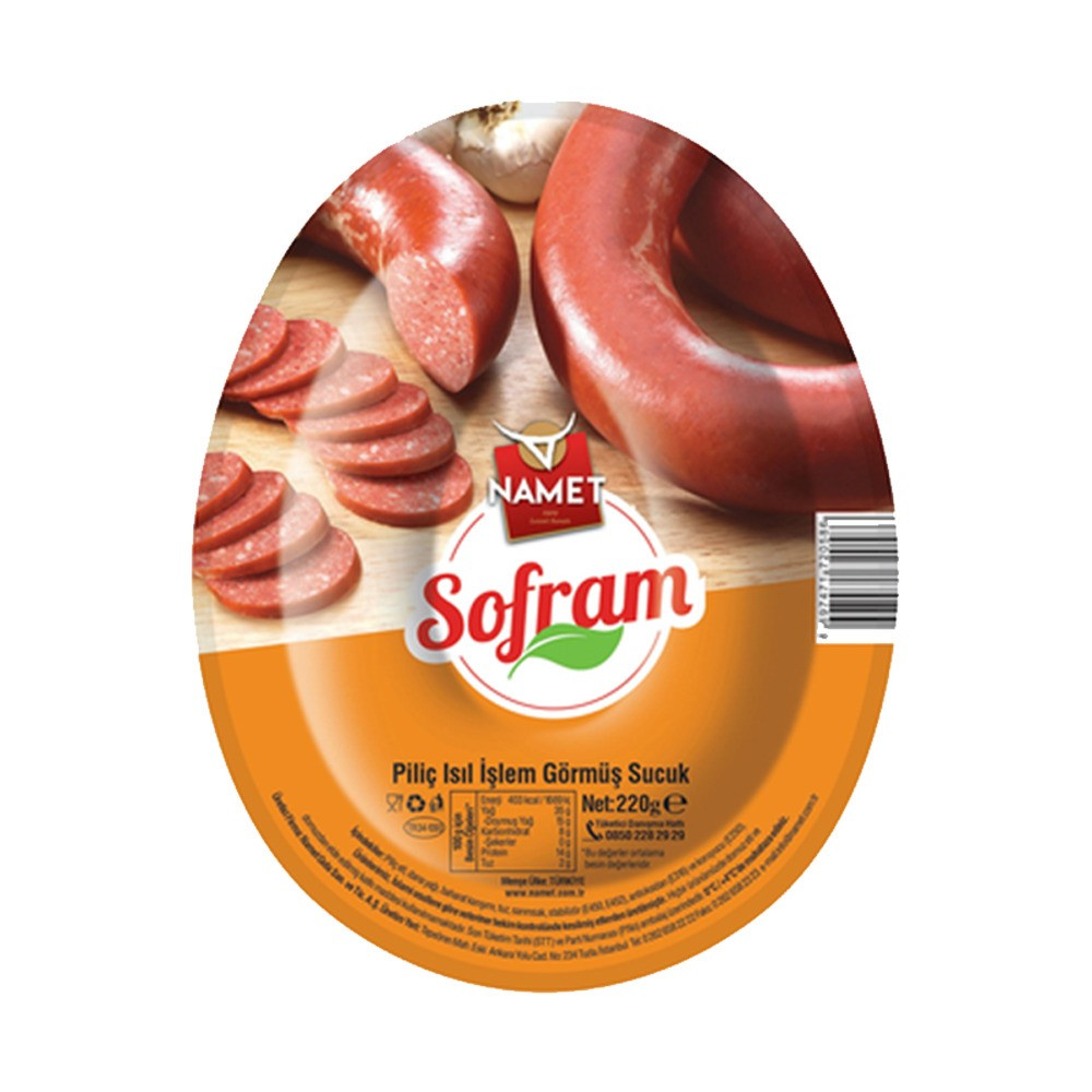 NAMET SOFRAM 220 GR PILIC SUCUK