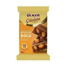 ULKER 80 GR DOLU DOLU TABLET BADEM