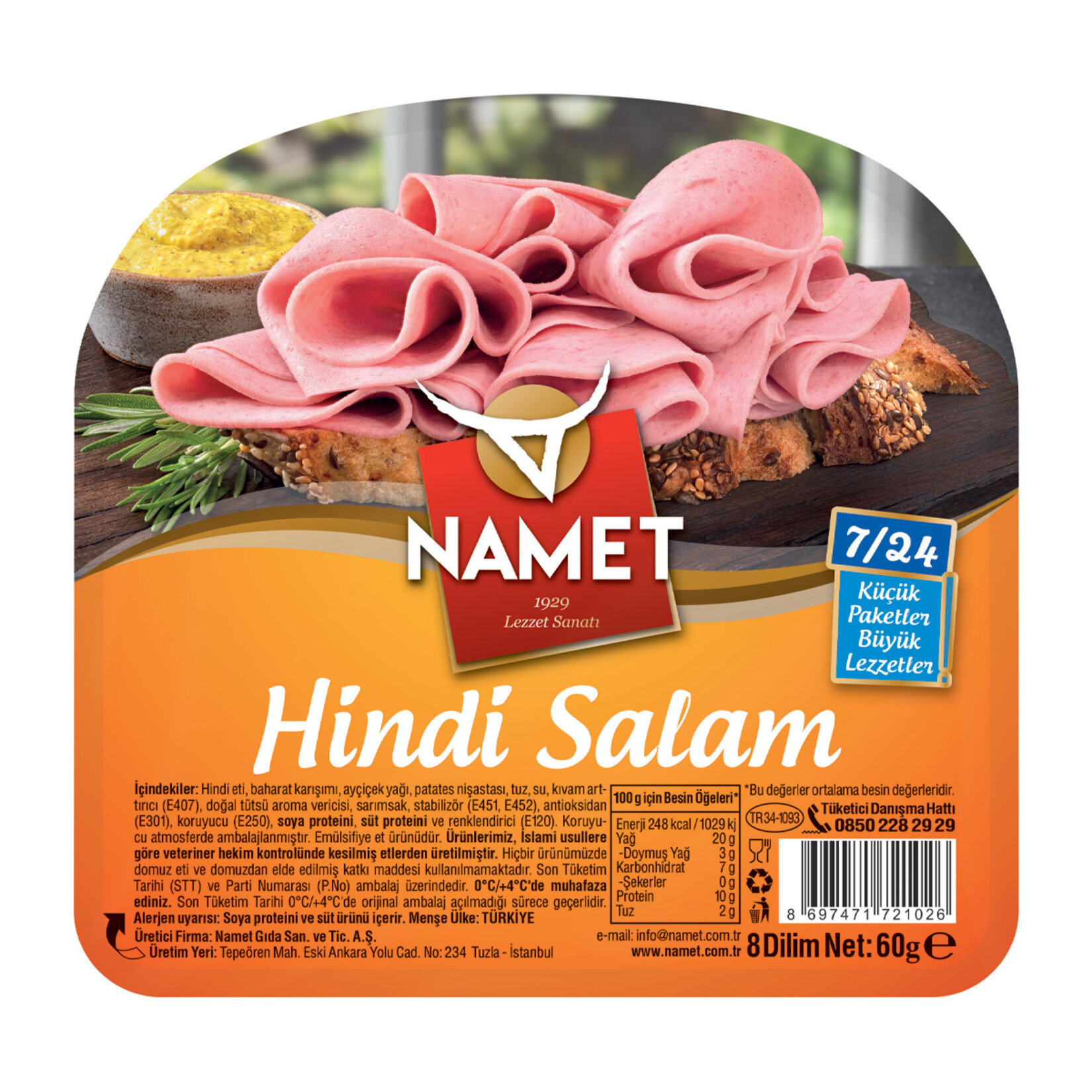 NAMET 60 GR 7/24 HINDI SALAM