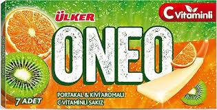 ULKER 14 GR ONEO PORTAKAL KIVI AROMALI SAKIZ