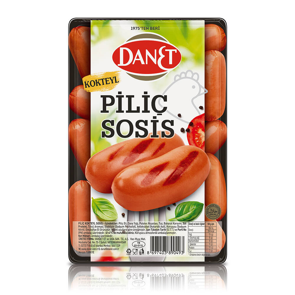 DANET 250 GR IKLIM KOKTEYL PILIC SOSIS