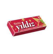 ULKER YILDIZ 5 LI CILEK AROMALI SAKIZ