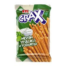 ETI CRAX 50 GR MEVSIM YESILLIKLI VE YOGURTLU