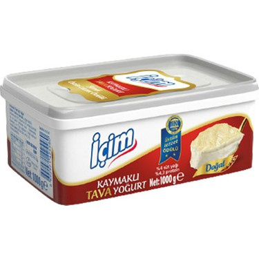 ICIM 1 KG TAVA YOGURT KAYMAKLI