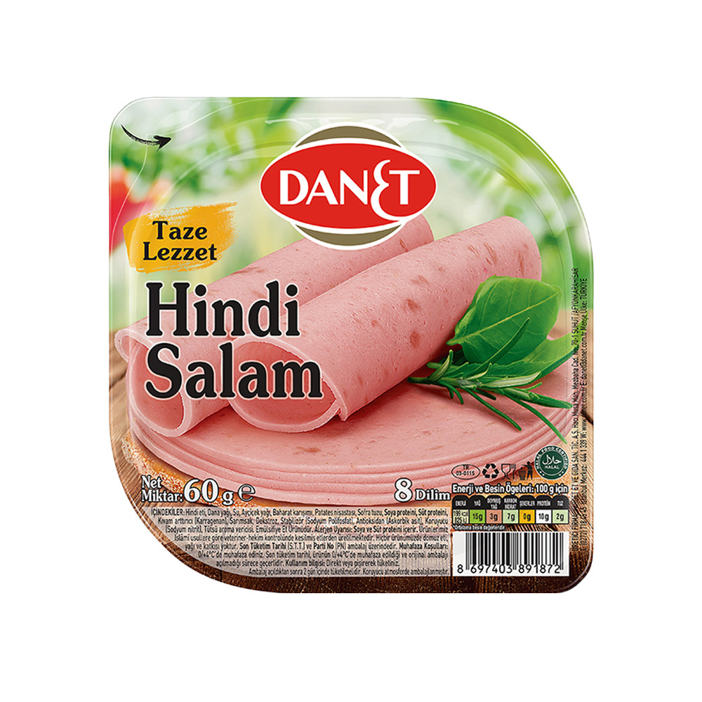 DANET 60 GR TADIMLIK HINDI SALAM