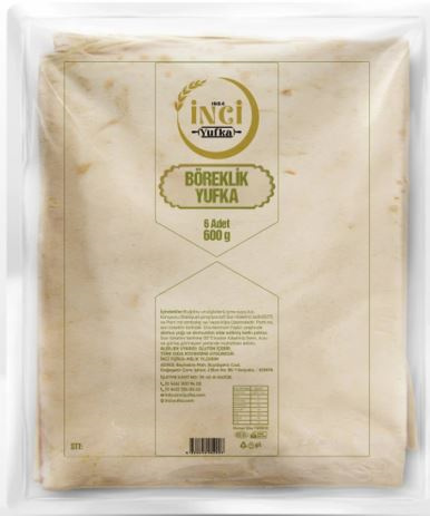 INCI 600 GR BOREKLIK YUFKA