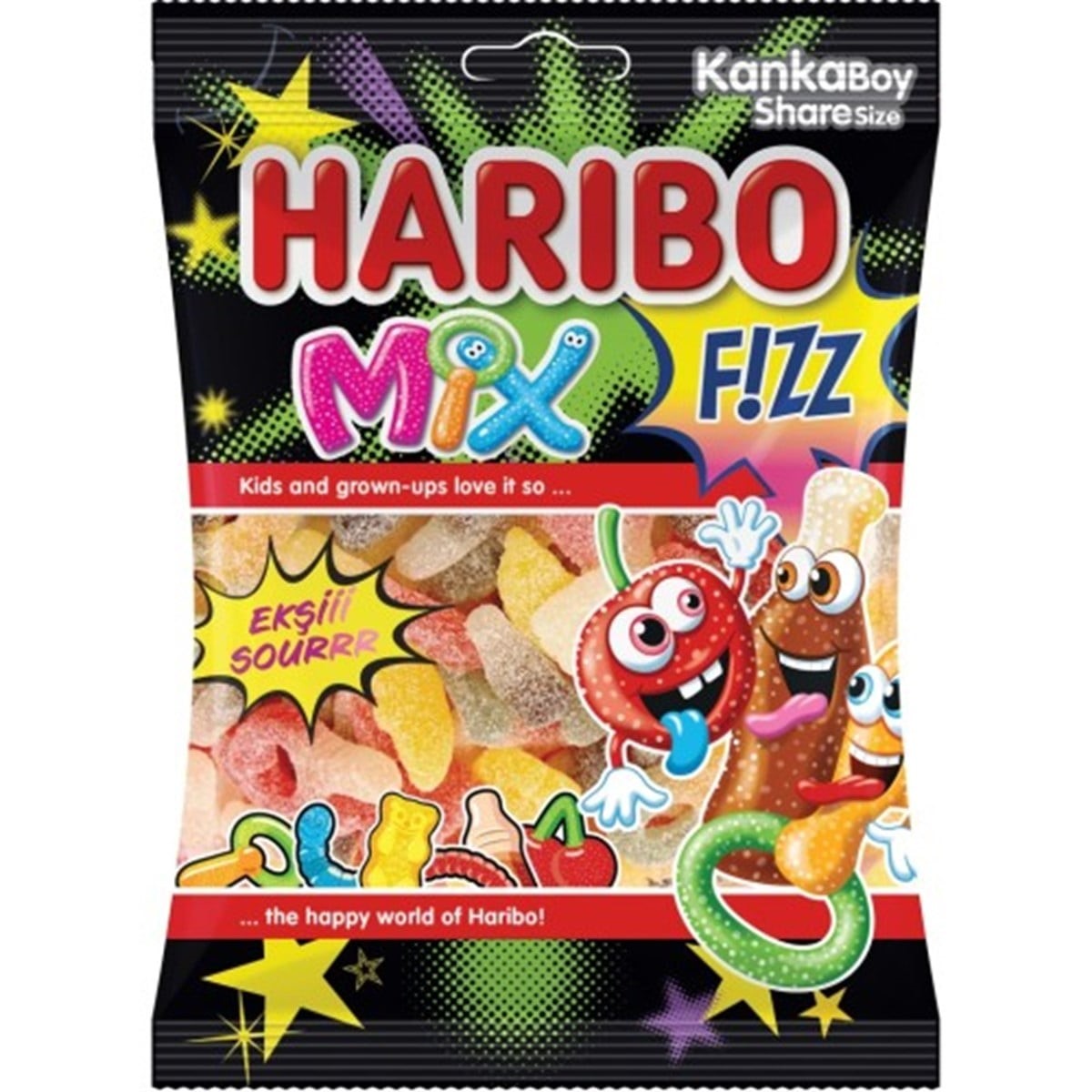 HARIBO 70 GR FIZZ MIX