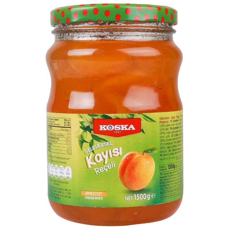 KOSKA 1500 GR KAYISI RECELI